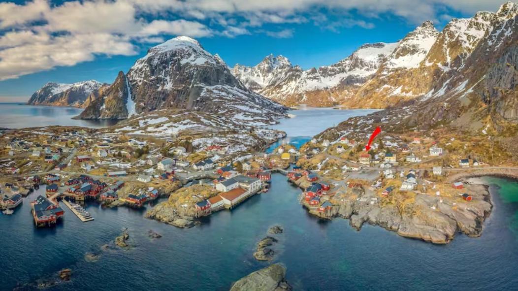A, The Far End Of Lofoten, Top Apartment. Sørvågen Kültér fotó